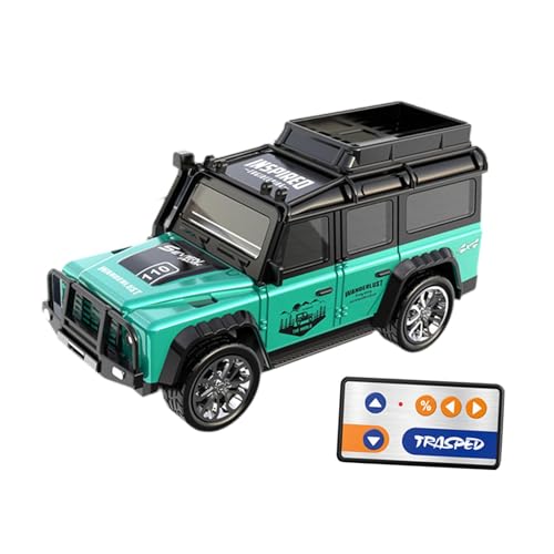 kowaku 1/64 RC Rock Model Truck Kletterfahrzeug vorwärts mit Licht Druckguss-Modell Spielzeugauto für Geburtstagsfestivals Partygeschenke von kowaku