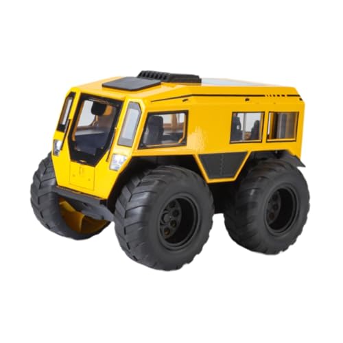 kowaku 1:24 RC Crawler Auto Simuliertes Kletterauto Hobby Spielzeug Hohes Simulationsdesign Mini RC Rock Crawler Fernbedienung Crawler Kinder, Gelb von kowaku