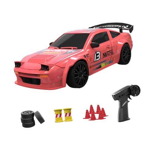 kowaku 1:24 RC -Modellauto, Sportspielzeugauto, Modellfahrzeug, Hochgeschwindigkeits-Modellfahrzeug für Jungen und Mädchen im Alter von 6 7 8+, Rosa von kowaku