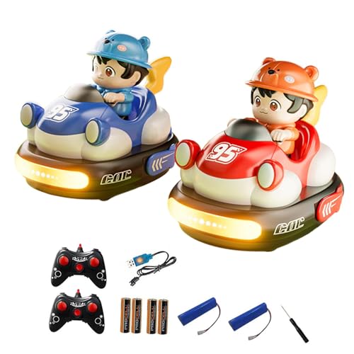 kowaku 2 Stücke RC Speed Autoscooter Battle Car Spielzeug für Kinder Ab 6 Jahren Festivals von kowaku