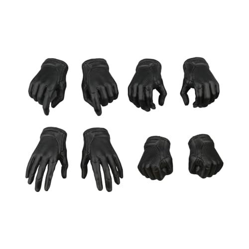 kowaku 8x1/6 Handschuh Hand Modell Action Figuren Zubehör Miniatur Puppen Zubehör Robuste Handarbeit für 12 "Famale Figuren von kowaku