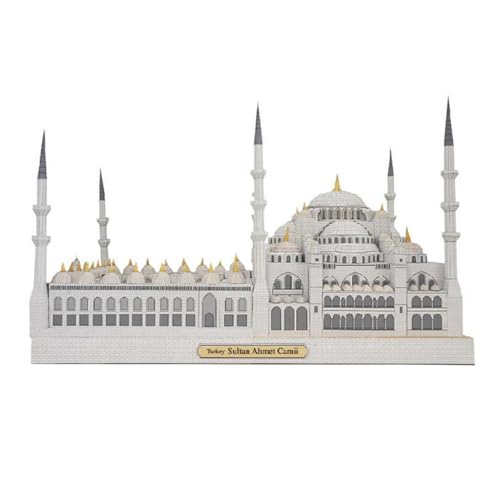 kowaku Architekturmodellsatz der Blauen Moschee, 3D-Puzzles, Geschenk, Sammlung, Konstruktionsmodell, DIY-Bausätze für die Schreibtischdekoration von kowaku