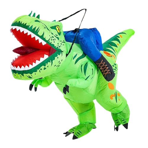 kowaku Aufblasbares Dinosaurier-Kostümzubehör, Dinosaurier-Outfit für Cosplay-Geburtstag, 100 bis 120cm von kowaku