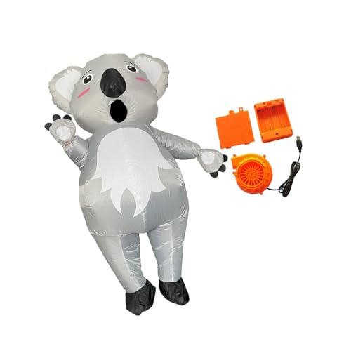 kowaku Aufblasbares Koala-Kostüm, Cosplay-Requisiten, Aufblaskostüm für Parade, Party, Verkleidung von kowaku