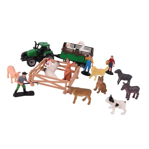 kowaku Bauernhof Tiere Figuren Modell Figuren Micro Landschaft Spielzeug für Jungen Mädchen, 20 Stück kowaku Bauernhof Tiere Figuren Modell Figuren Micro Landschaft Spielzeug für Jungen Mädchen, 20 Stück von kowaku