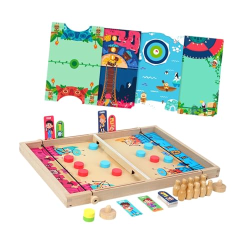 kowaku Brettspiel, Spiel für Zwei Spieler, tragbares interaktives Spielzeug, Mehrzweck-Schnell-Puck-Spiel für Party, Urlaub, Teenager, Jungen, Mädchen, von kowaku