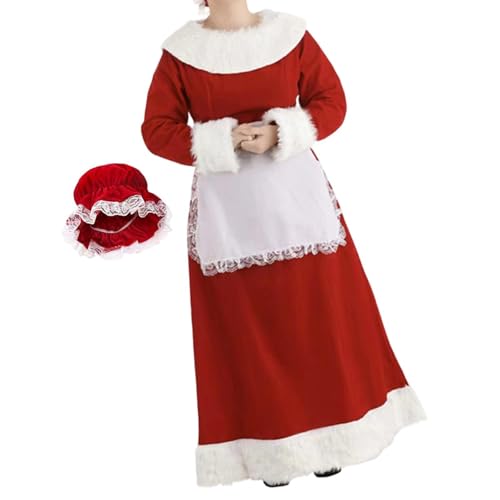 kowaku Claus Kostüm Cosplay Kostüm Foto Requisiten Weihnachtskleid für Party, XL von kowaku