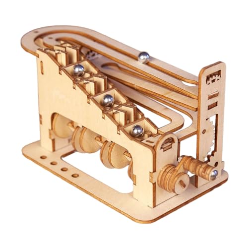 kowaku DIY Murmelbahn-Modellbausätze 3D-Holzpuzzle Mechanische Puzzles für Jugendliche von kowaku