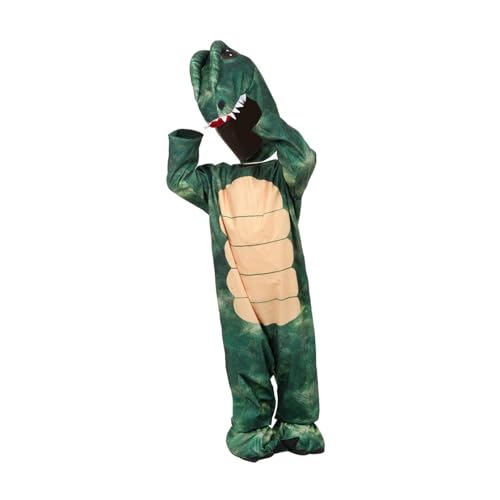 kowaku Dinosaurier-Kostüm für Kinder für Jungen, lustiges Halloween-Kostüm, Cosplay-Outfit, L von kowaku