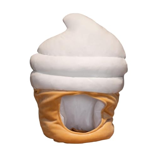 kowaku Eiscreme-Hut, Geschenk, lustiger Kostümhut zum Anziehen, Aufführung, Festival, Karneval von kowaku