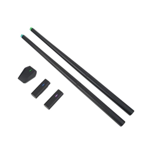 kowaku Elektrischer Drumstick, elektronisches Schlagzeug-Zubehör, Drum Beat Rhythm Stick, Air Drumsticks für Musikliebhaber und Kinder (schwarz) von kowaku