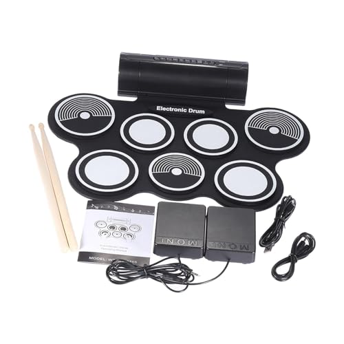 kowaku Elektronisches Drumpad mit Integrierten Dual Stereo Lautsprechern für von kowaku