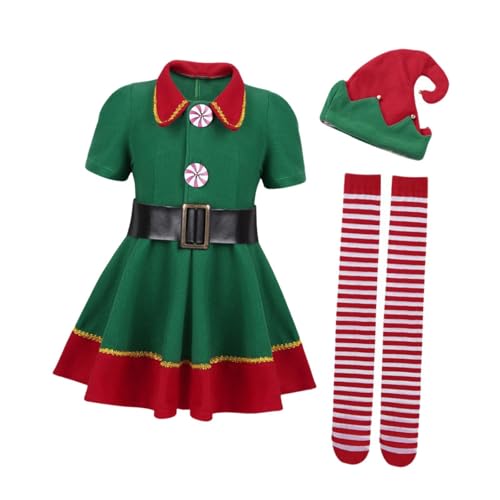 kowaku Elfen-Weihnachtskostüm, Cosplay-Kleidung für Karnevals-Bühnenauftritte von kowaku