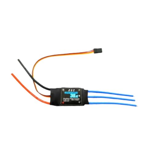 kowaku Ersatzteil für bürstenlosen Motor, RC-Bürstenloser Motor, ESC-Zubehör, Teile, RC-Hubschrauber, bürstenloser für Flugzeug, Spielzeug, 30a von kowaku