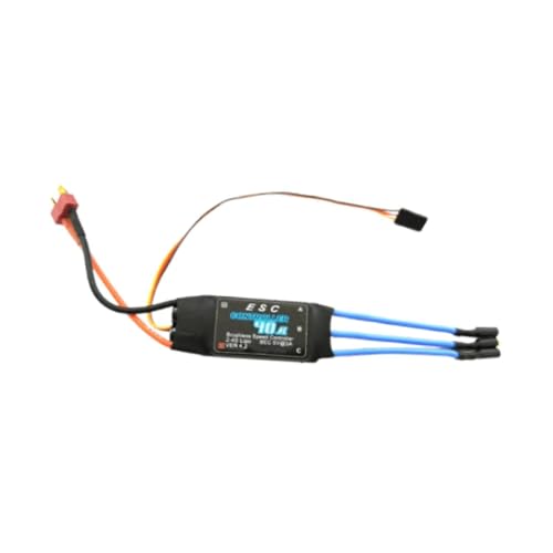 kowaku Ersatzteil für bürstenlosen Motor, RC-Bürstenloser Motor, ESC-Zubehör, Teile, RC-Hubschrauber, bürstenloser für Flugzeug, Spielzeug, 40a Banana T von kowaku