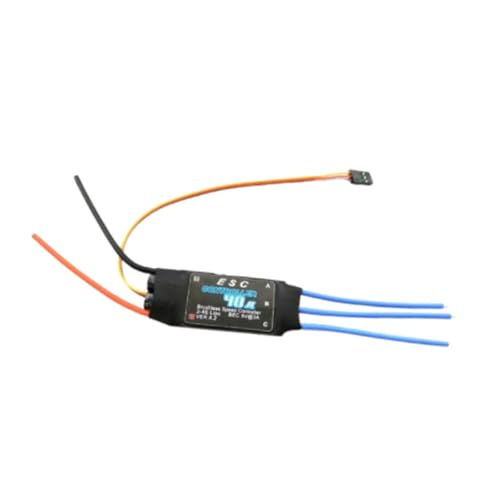 kowaku Ersatzteil für bürstenlosen Motor, RC-Bürstenloser Motor, ESC-Zubehör, Teile, RC-Hubschrauber, bürstenloser für Flugzeug, Spielzeug, 40a von kowaku