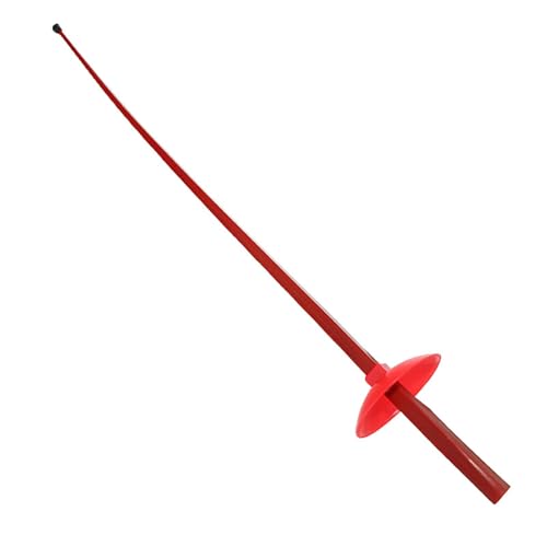 kowaku Fechtschwert für Kinder, Induktionsschwert, Fechtspielspielzeug, Trainingsschwert-Trainingshilfe für Ritter-Cosplay, Kinder, Rollenspiele, Rot von kowaku