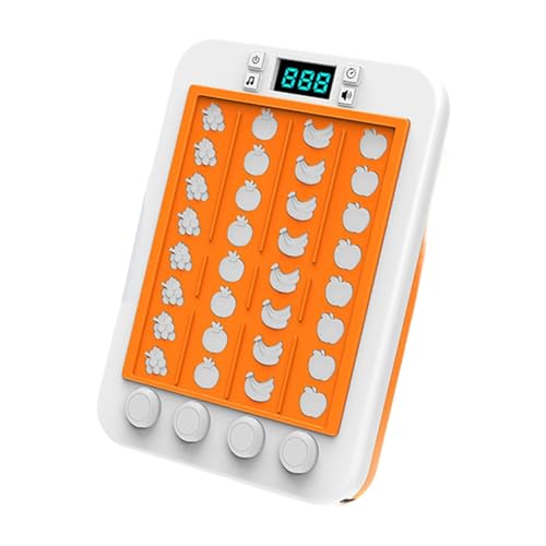 kowaku Fingerpress Spielzeug für Rhythmus, Tragbare Tanzmaschine für Kinder, Partyspielzeug, Orange von kowaku