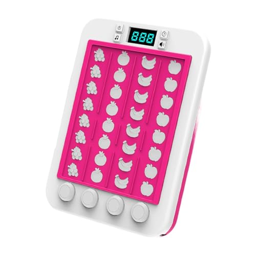 kowaku Fingerpress Spielzeug für Rhythmus, Tragbare Tanzmaschine für Kinder, Partyspielzeug, Rot von kowaku