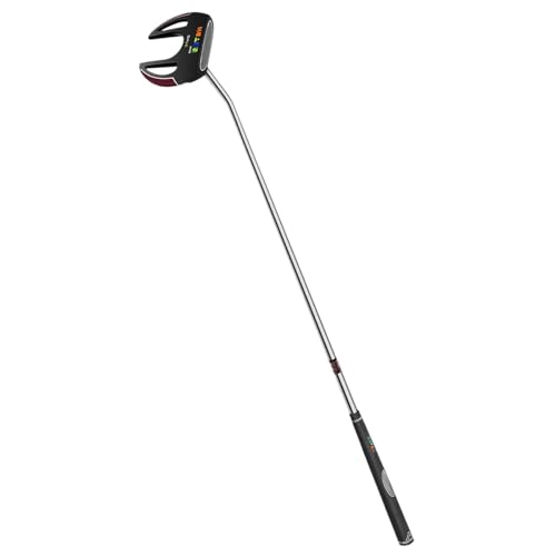 kowaku Golf Putter Herren Putter Rechtshänder mit Schlägerkopfbedeckung mit Ballpicking-Funktion Golf Mallet Putter Golf Putting Club, Schwarz von kowaku