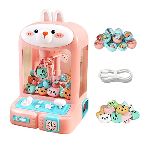 kowaku Greifautomaten Als Spielzeugautomat Und Lustiges Geschicklichkeitsspiel Dieses Lernspielzeug mit Musik Und Bunten Lichtern für Jungen Und Mädchen, Kaninchen 20 Puppen kowaku Greifautomaten Als Spielzeugautomat Und Lustiges Geschicklichkeitsspiel Dieses Lernspielzeug mit Musik Und Bunten Lichtern für Jungen Und Mädchen, Kaninchen 20 Puppen von kowaku