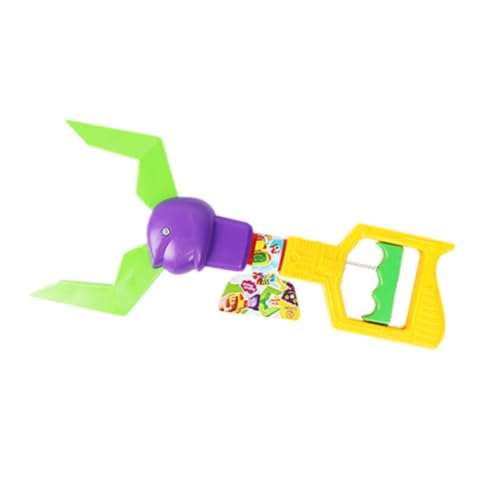 kowaku Greifspielzeug, Roboterarm, Greifspielzeug, Zangenspielzeug, leichtes Aufnehmwerkzeug, Roboterhand und Roboterklaue, Handklemmenspielzeug für Kinder, Grün Violett von kowaku