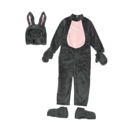 kowaku Halloween Bunny Kostüm Cosplay -Outfit Animal Cosplay für themenbezogene Party Kind, L von kowaku