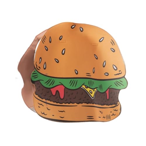 kowaku Hamburger Kostüm, Outfit Lustiges Hamburger Cosplay für Mottopartys Maskerade von kowaku