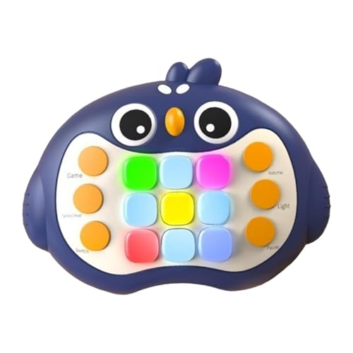 kowaku Handheld-Spiel Fast Push Bubble Toy Elektronisches Memory-Spiel, Fast Speed Pushing Game Fast Push Bubble Game für Kindergeschenke, Blau von kowaku