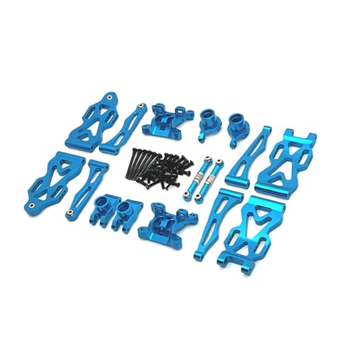 kowaku Hochwertiges Zubehör für 1:16 RC Autos, Metallteile für Modell Q130A C8805, Blau von kowaku