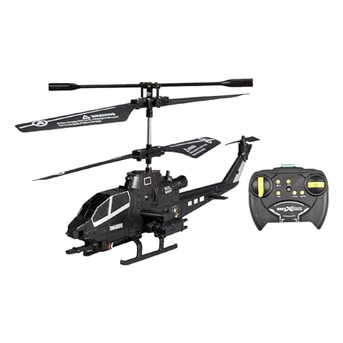 kowaku Hubschrauber Fernbedienung RC Hubschrauber RC Hubschrauber für Erwachsene RC Hubschrauber Spielzeug für den Innenbereich, Schwarz von kowaku