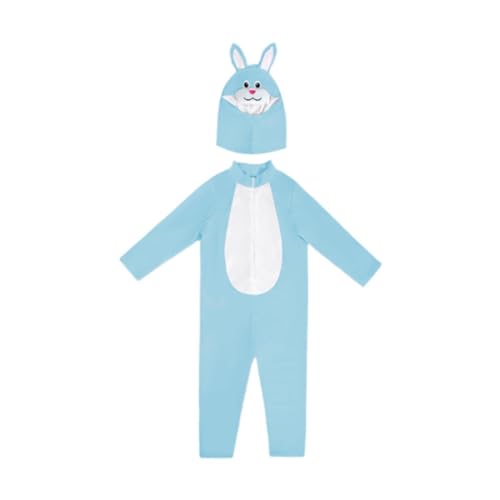 kowaku Kaninchenkostüm für Kinder, Geschenk, Kaninchen-Outfit für Feiertage, Verkleidung, Mottoparty, Abschlussball, Blau, S kowaku Kaninchenkostüm für Kinder, Geschenk, Kaninchen-Outfit für Feiertage, Verkleidung, Mottoparty, Abschlussball, Blau, S von kowaku
