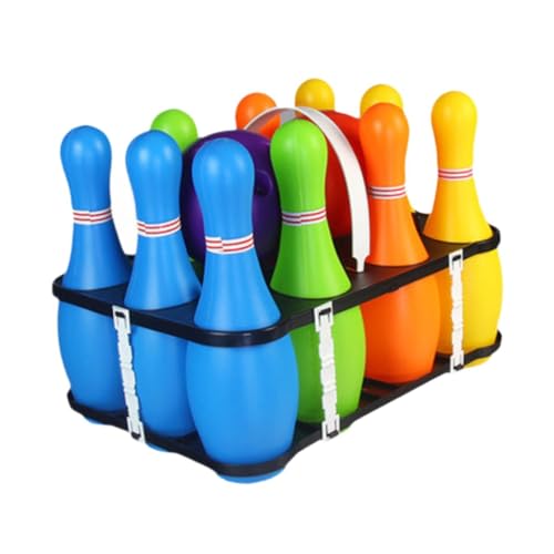 kowaku Kids Bowling Set Sport mit Bowlingstiften Und Bällen für Jungen Mädchen von kowaku