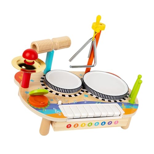 kowaku Kids Drum Set Musical Instrumente für Kinder Jungen Mädchen von kowaku