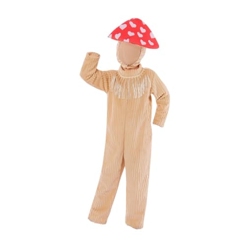 kowaku Kinder Halloween Kostüm Cosplay Jumpsuit Outfit für Ferienkarneval Dress Up, M von kowaku