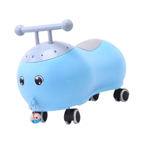 kowaku Kinder Scooter Wheel Scooter üben Balancing Fahrt auf Spielzeug Outdoor Ride Ons für Kinder, Blau von kowaku