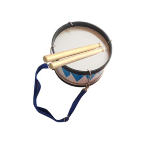 kowaku Kinder Snare Drum Set Musikspielzeug Trommelspielzeug Kinder Schlaginstrument für die Schule zu Hause, Blau von kowaku