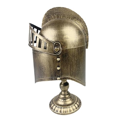 kowaku Klassischer Helm für Rollenspiele Und Dekorationen, Gold von kowaku