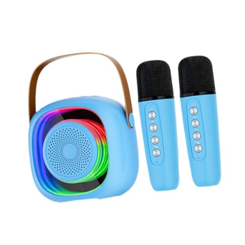 kowaku Mini Karaoke Maschine Tragbarer Bt Lautsprecher Outdoor Camping Musik Player Spielzeug, Blau von kowaku