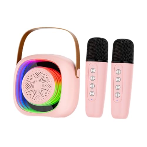 kowaku Mini Karaoke Maschine Tragbarer Bt Lautsprecher Outdoor Camping Musik Player Spielzeug, Rosa von kowaku