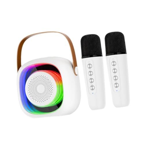 kowaku Mini Karaoke Maschine Tragbarer Bt Lautsprecher Outdoor Camping Musik Player Spielzeug, Weiß von kowaku