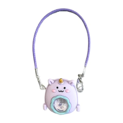 kowaku Mini Puppe Crossbody Schul Mini Schöne Puppenhaus Tasche Pretend Spielzeug Puppe Outfit Zubehör, LILA von kowaku