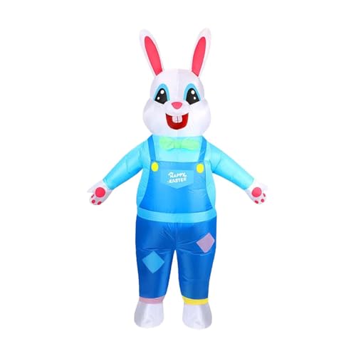 kowaku Ostern aufblasbarer Kostüm Bunny Anzug für Karneval Halloween Kostüm von kowaku