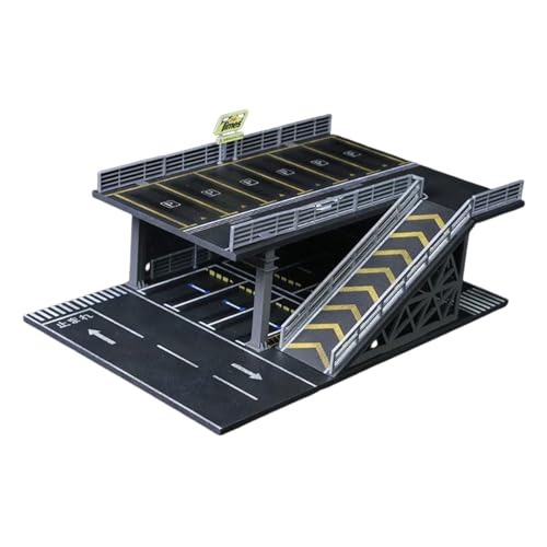 kowaku Parkplatz Diorama Modellauto Ausstellung Und Miniaturlandschaft Dekoration Aus PVC Und Acryl Eine Sammelvitrine für Elegante Präsentation für Zuhause, Style A kowaku Parkplatz Diorama Modellauto Ausstellung Und Miniaturlandschaft Dekoration Aus PVC Und Acryl Eine Sammelvitrine für Elegante Präsentation für Zuhause, Style A von kowaku