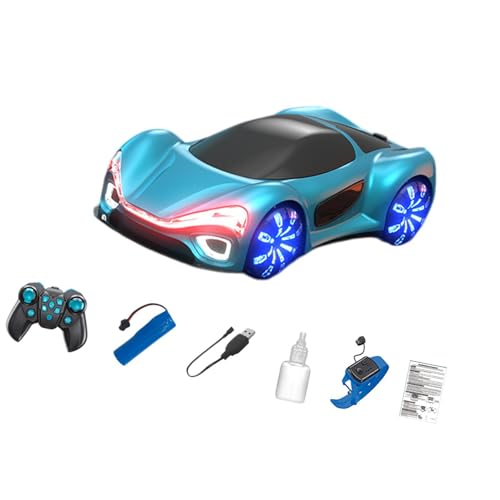 kowaku RC-Auto, Hobby, RC-Autos, Spielzeug, Doppelsprüheffekte, klassisches Fahrzeugmodell, RC-Auto für die Neujahrs- und Weihnachtsferien, Blue B von kowaku