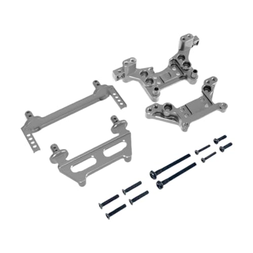 kowaku RC -Auto vorne/Hinterkörpersäulen Schocktürme Fernbedienungsautoanschläge RC -Auto -Modifikation Teile für 1/16 16208 16209, Titan von kowaku