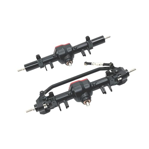 kowaku RC-Car-Zubehör Nachrüstzubehör, Ersatzzubehör-Kits, Metall für MN128 MN86 MN86S RC-Hobbyauto im Maßstab 1:12, Schwarz von kowaku