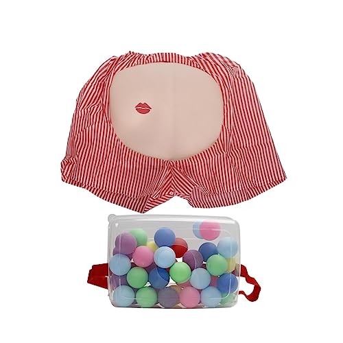 kowaku Schüttel-Swing-Bälle-Spielset, Sommer-Strandspielzeug, Kinderpartyspiele, Geschenke-Spielzeugset, Wettbewerbsspielzeug, Familienspielspielzeug für, PP-Shorts von kowaku