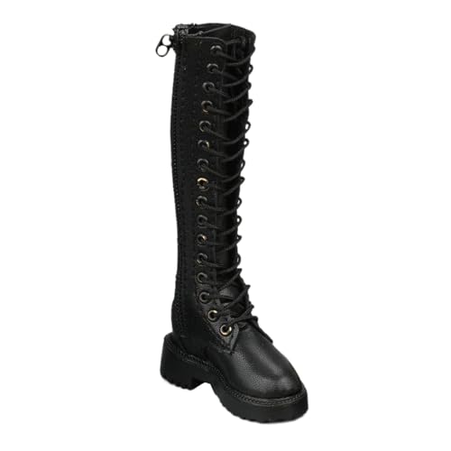 kowaku Schuhe für weibliche Figuren im Maßstab 1:6, Trendige Miniatur-Stiefel, High-Top-Stiefel für weibliche Accessoires fürfür 12" weibliche Figuren von kowaku