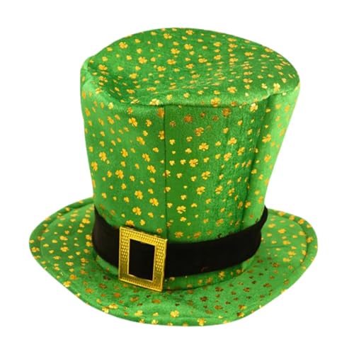 kowaku St. Patrick's Day Hut Green Top Hut für Karneval Masquerade Bühnenaufführung, Style A von kowaku